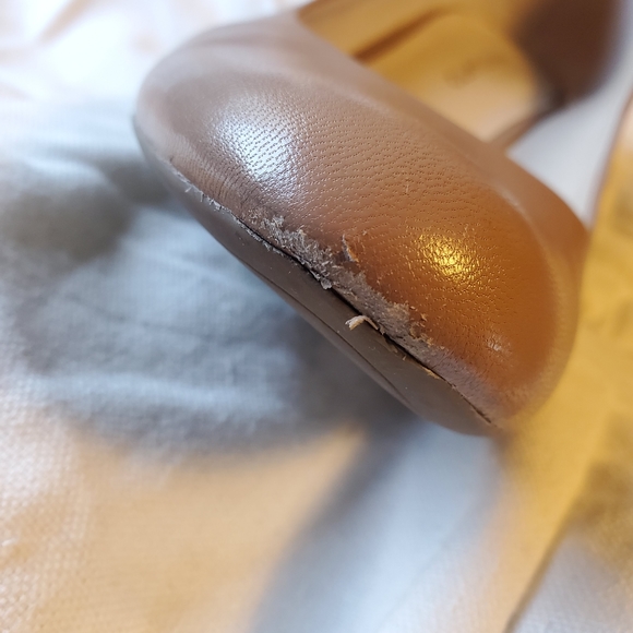 Franco Sarto tan/nude wedges - Picture 9 of 9